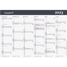 Mayland 2023 Kontorkalender | Moderne | A5