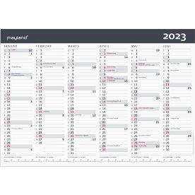 Mayland 2023 Kontorkalender | Moderne | A3