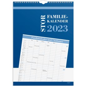 Mayland 2023 Stor familiekalender | 7 kolonner