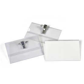 Office Navneskilt m. n+k | 91x57 mm | 50 stk.