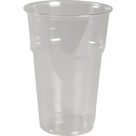 Plastikglas, PLA, Klar, 40 cl, 50 stk.