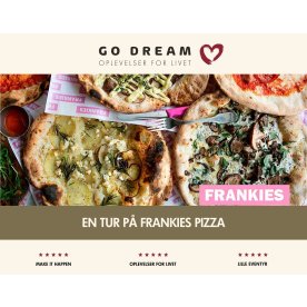 Oplevelsesgave - En tur på Frankies pizza