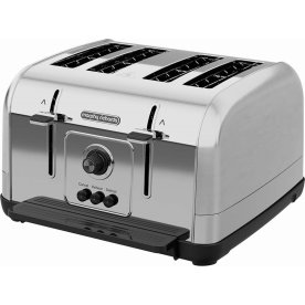 Morphy Richards Venture 4-skiver Brødrister, grå
