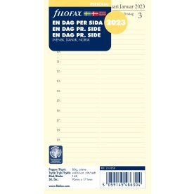 Filofax 2023 Refill | Personal | Dag