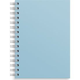 Burde Notesbog | Spiral | A5 | Linjeret | Blue