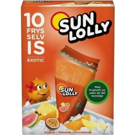 Sun Lolly Frys-Selv-Is Exotic | 10 stk.
