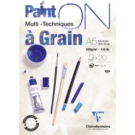 Clairefontaine PaintON Tegneblok | Grain | A5