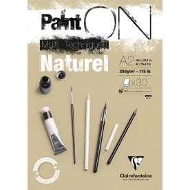 Clairefontaine PaintON Tegneblok | Naturel | A2