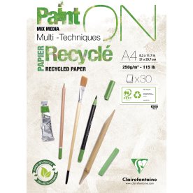 Clairefontaine PaintON Tegneblok | Recycled | A4