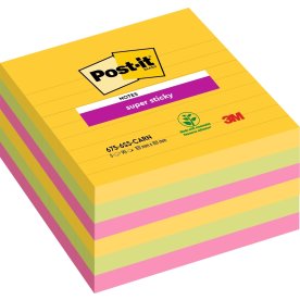 Post-it Super Sticky Notes | Carnival | 101x101 mm