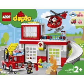 LEGO DUPLO 10970 Brandstation og helikopter