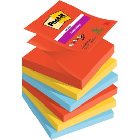 Post-it Super Sticky Z-Notes | Playful | 76x76 mm