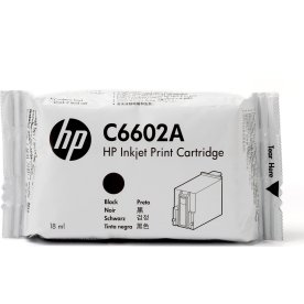 HP C6602A blækpatron, sort