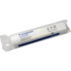 Fryseposer m/skrivefelt 6 L, 25x50 cm, 30 ps