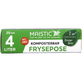 Maistic Fryseposer | 4 L | 20 stk.