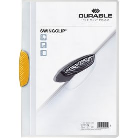 Durable Swingclip Clipmappe | A4 | Gul
