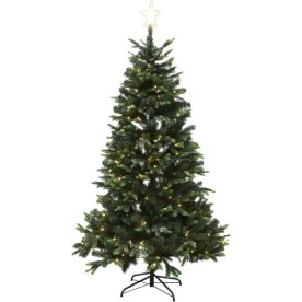 Kunstig juletræ lifa 180 cm m/210+20 LED lys