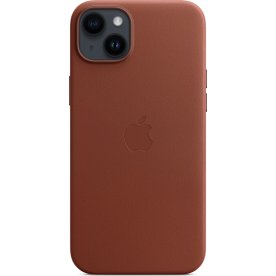 Apple iPhone 14 Plus læder cover, umbra