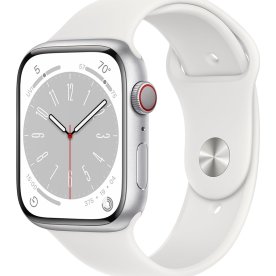 DEMO Apple Watch Series 8 (GPS+4G), 45mm, sølv