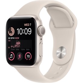 Apple Watch SE (GPS), 40mm, stjerneskær, sport