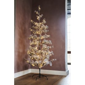 Sirius Alfi Juletræ m. Fod, 150 LED, H180 cm, Hvid