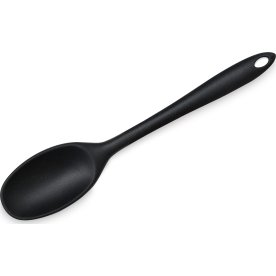 Grydeske i silikone, 28cm, Sort