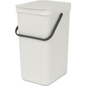 Brabantia Sort&Go, Sortering, 16 L, lysegrå