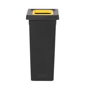 Style affaldsspand til sortering, 53 L, gul