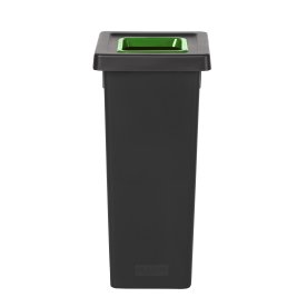 Style affaldsspand til sortering, 53 L, grøn
