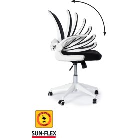 Sun-Flex Hideaway kontorstol, hvid