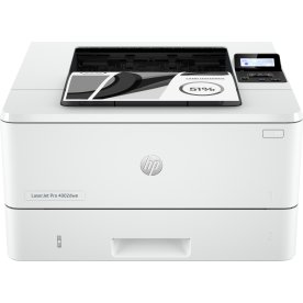HP LaserJet Pro 4002dwe Printer, Sort/hvid