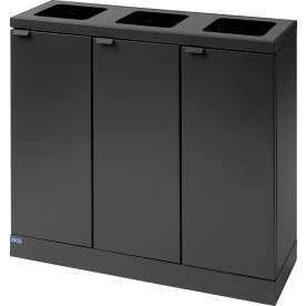 Carbi Bica S26 Affaldsstation | 3x45 L | Antracit
