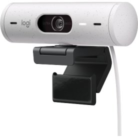 Logitech Brio 500 Full HD Webcam, råhvid