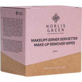 Norlis Care Make-up fjerner servietter | 20 stk.