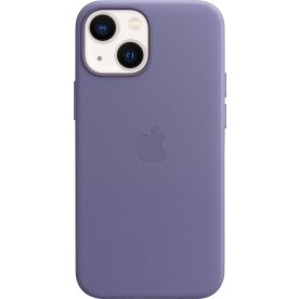 Apple iPhone 13 mini læder cover, blåregn