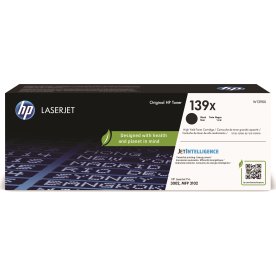 HP 139X LaserJet lasertoner, sort, 4.000 sider