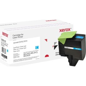 Xerox Everyday lasertoner, Lexmark 80C2HC0, cyan