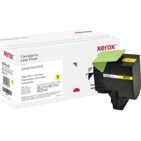 Xerox Everyday lasertoner, Lexmark 80C2HY0, gul
