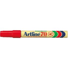 Artline 70 Permanent Marker | Rød
