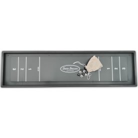 Shuffleboard Søgaard i plastik, 122 x 33 cm, grå