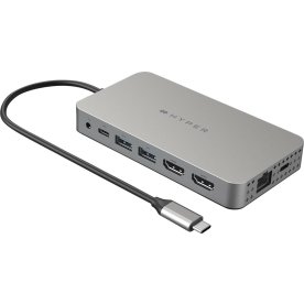 Hyper Dual 4K HDMI 10-i-1 USB-C Hub