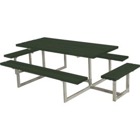 Plus Basic bord-bænkesæt m. påbygning, Grøn