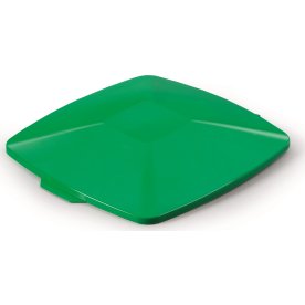 Durabin Fladt Låg T/Affaldsspand 40 L, Grøn