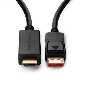MicroConnect 4K DisplayPort 1.4 – HDMI kabel, 0,5m