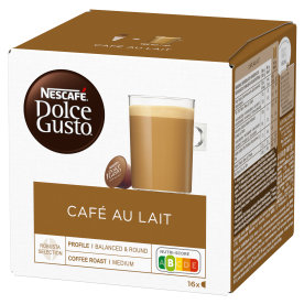 Dolce Gusto Café Au Lait Kaffekapsler, 16 stk.
