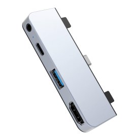 Hyper 4-i-1 USB-C Hub til iPad, sølv