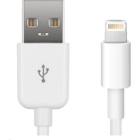 MicroConnect USB-A til lightning kabel 0.15m, hvid