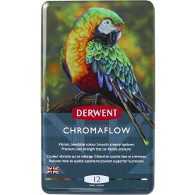 Derwent Chromaflow Farveblyanter | 12 farver