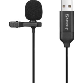 Sandberg USB Streamer Clip Mikrofon