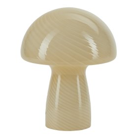 Bahne Mushroom bordlampe, stor gul